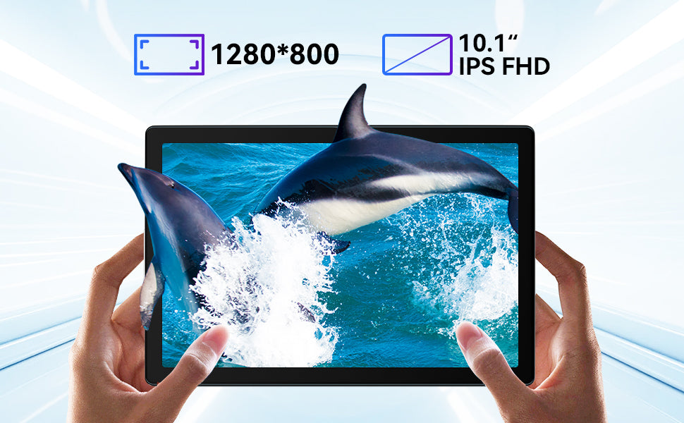 AEEZO MB1001 10.1 Inch Android 13 Tablet With 6GB RAM 64GB ROM 128GB Expandable 5000mAh Battery HD Touch Screen Dual Camera