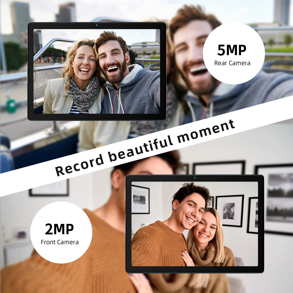 AEEZO MB1001 10.1 Inch Android 13 Tablet With 6GB RAM 64GB ROM 128GB Expandable 5000mAh Battery HD Touch Screen Dual Camera