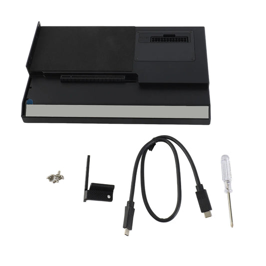 External GPU Dock Station USB4.0 40Gbps GPU Enclosure with TB RJ45 M.2 NVMe Interface for Laptop Gaming Consoles Use GPU Dock